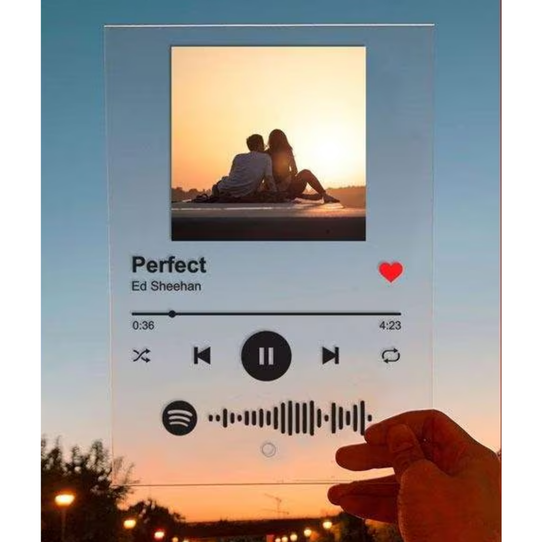 Personalized Spotify Song Frame