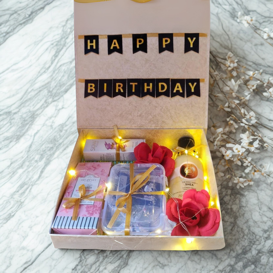 Golden Glow Birthday Hamper