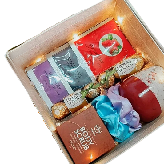 Glow & Unwind – The Self-Care Luxe Box