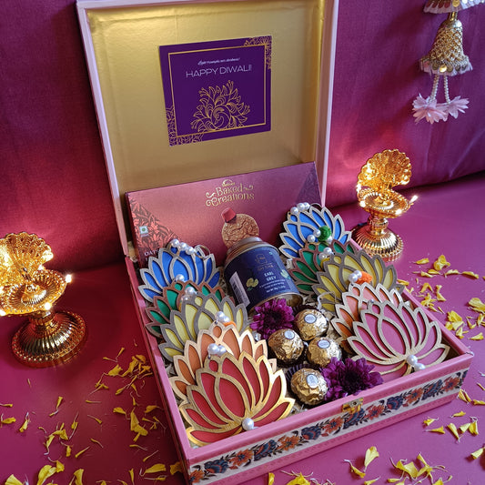 Lotus Luxe Diwali Hamper – Premium Festive Gift Box
