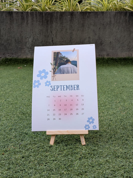 Couple Personalised Calendar 2026