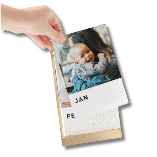 Custom Photo Desk Calendar