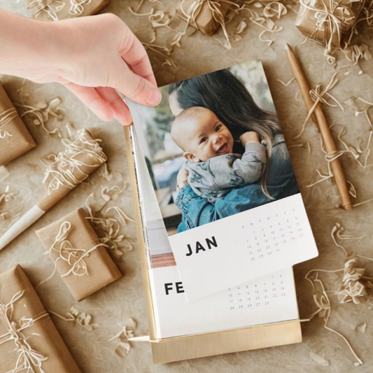 Custom Photo Desk Calendar