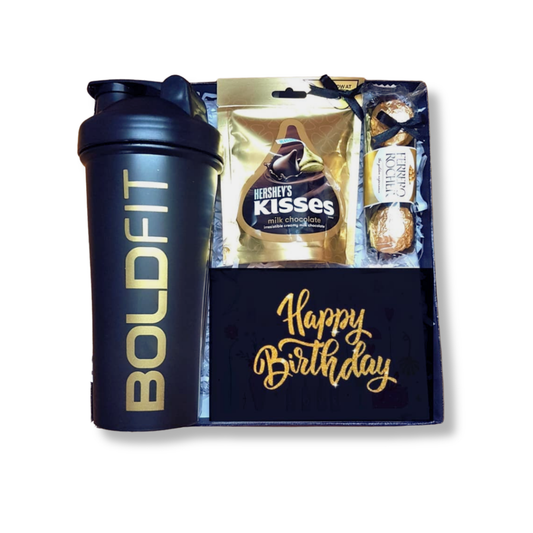 Bold & Gold Birthday Box