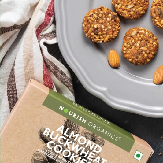 Nourish Organics Almond Buckwheat Cookies