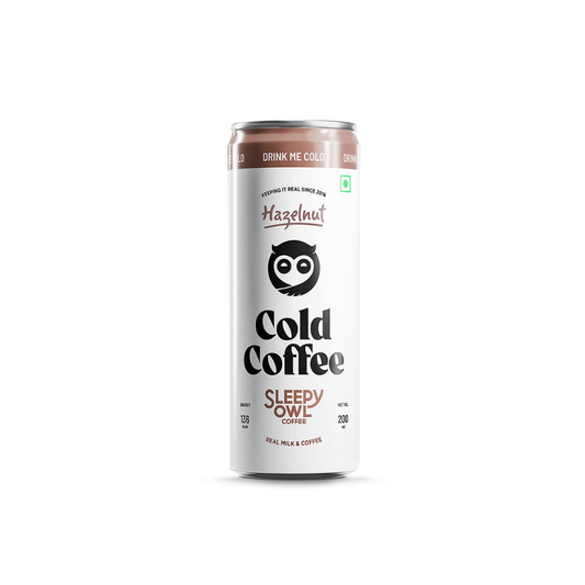 Sleepy Owl Hazelnut Cold Coffee