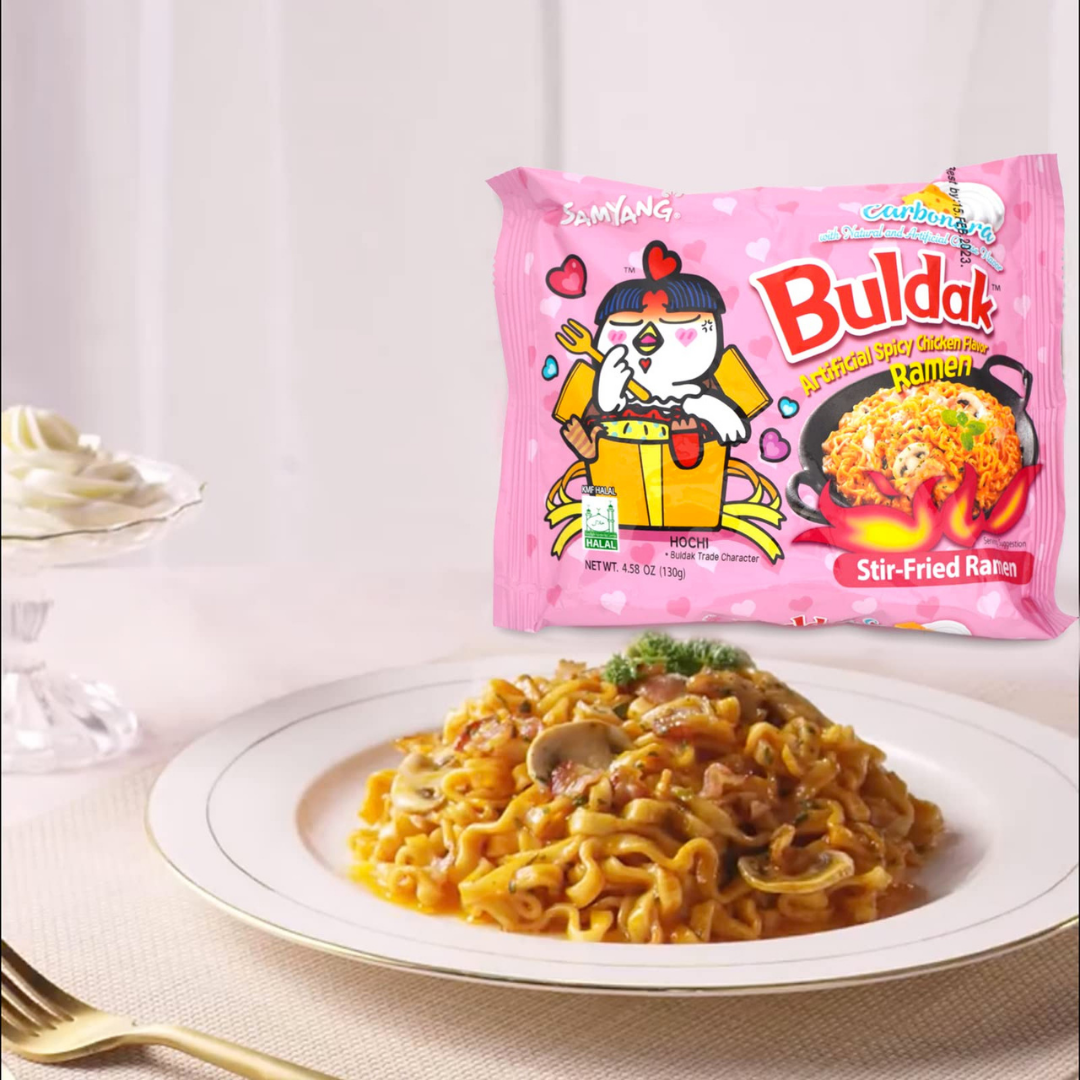 Samyang Buldak Carbonara Korean Ramen Noodles