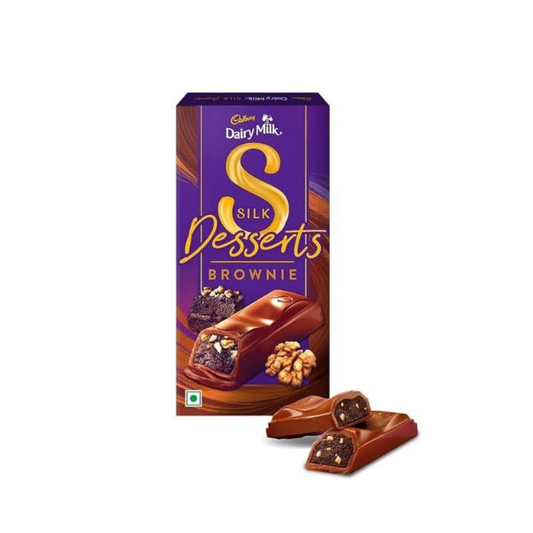 Cadbury Dairy Milk Silk Desserts – Walnut Brownie