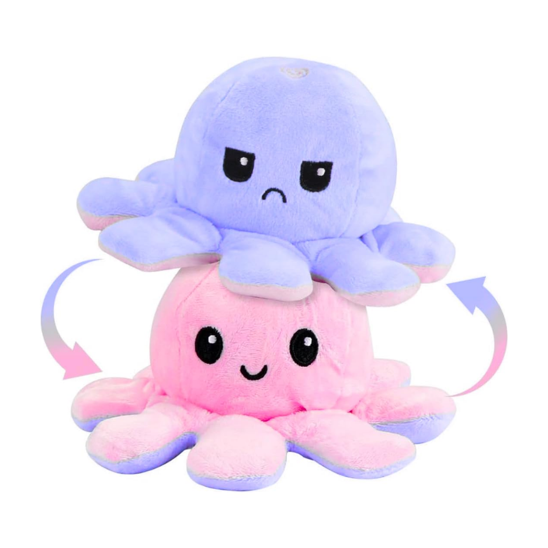 Storio Reversible Octopus Plushie