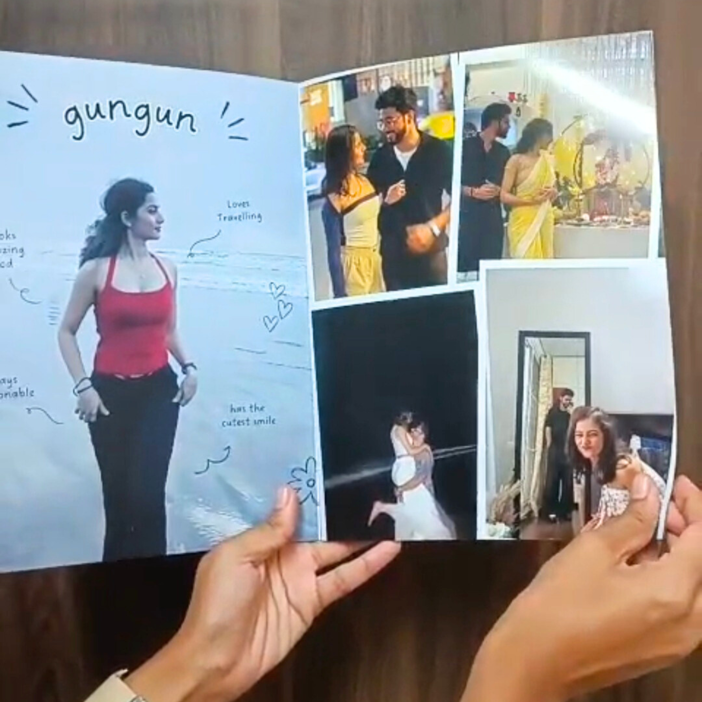 Personalised Birthday Magazine with 15–20 photos, wishes, and quotes. Ideal for friends, partners, milestone birthdays, and birthday keepsakes.