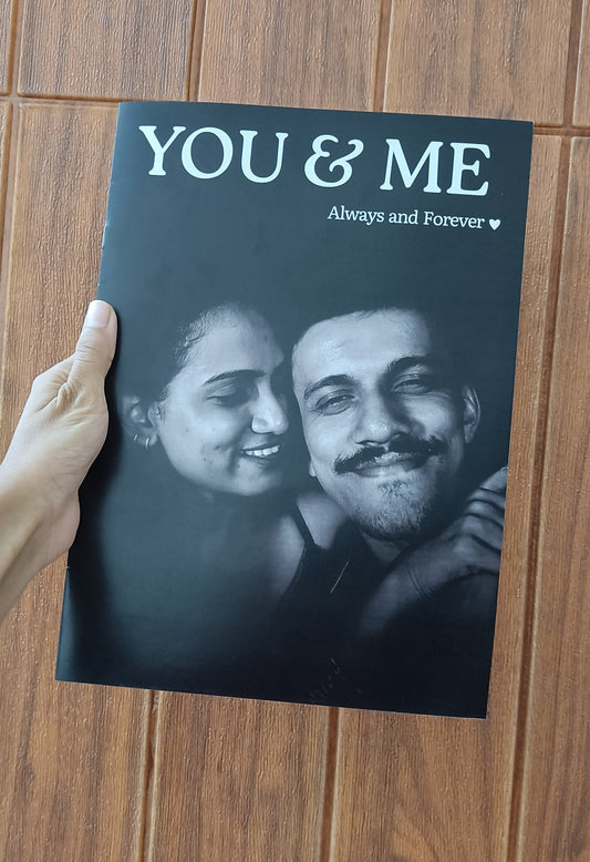 Timeless Us is a personalised anniversary magazine featuring your love story, photos and messages. A unique keepsake anniversary gift.