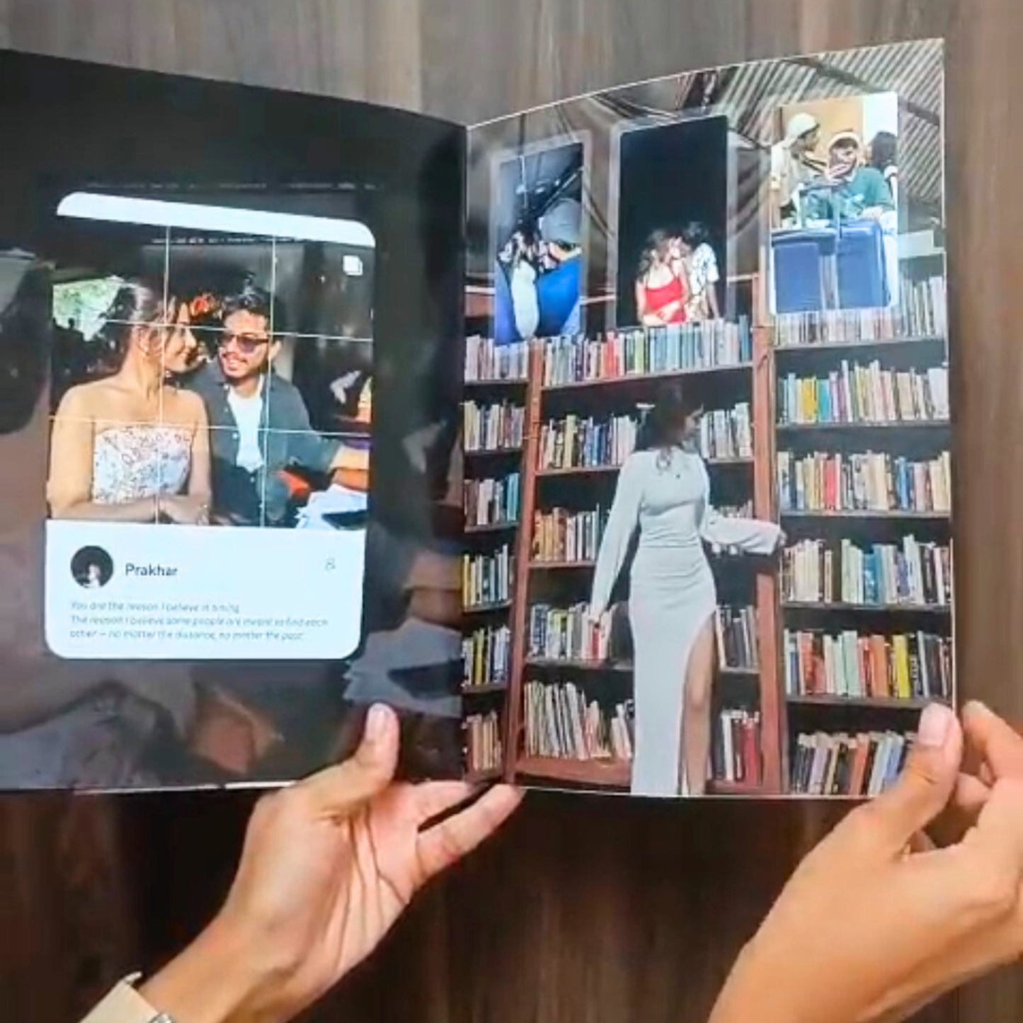 Personalised Birthday Magazine with 15–20 photos, wishes, and quotes. Ideal for friends, partners, milestone birthdays, and birthday keepsakes.