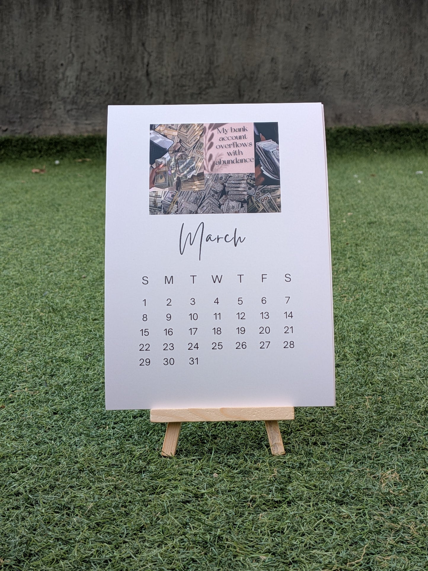 Vision Board Calendar 2026