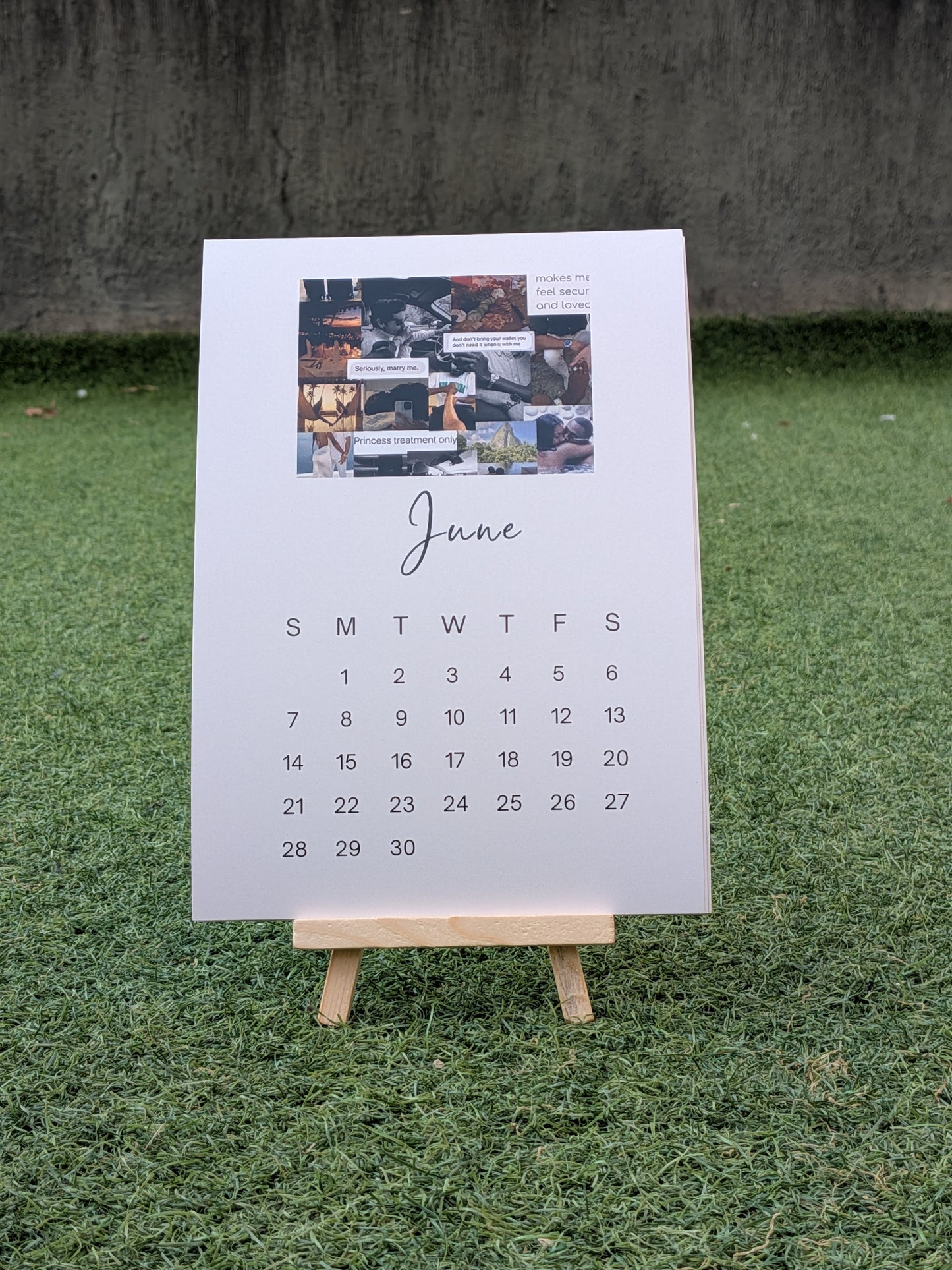 Vision Board Calendar 2026