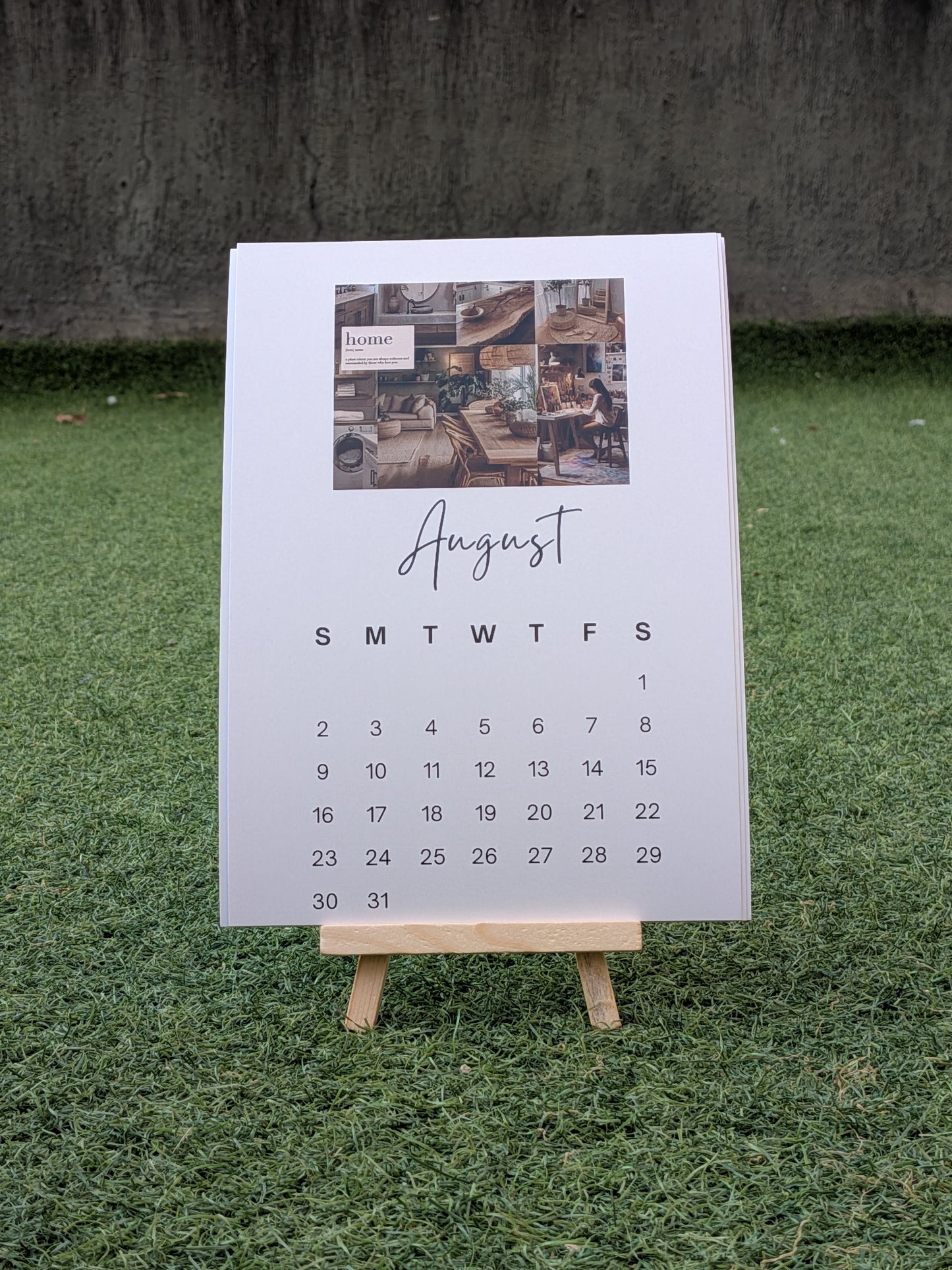 Vision Board Calendar 2026