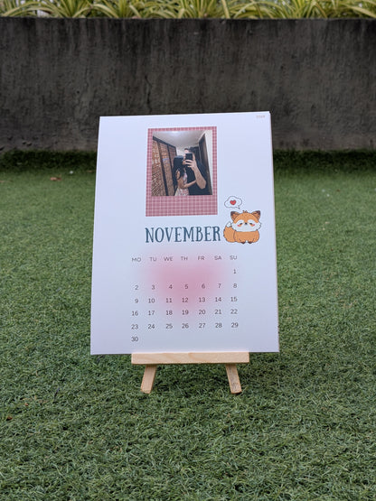 Couple Personalised Calendar 2026