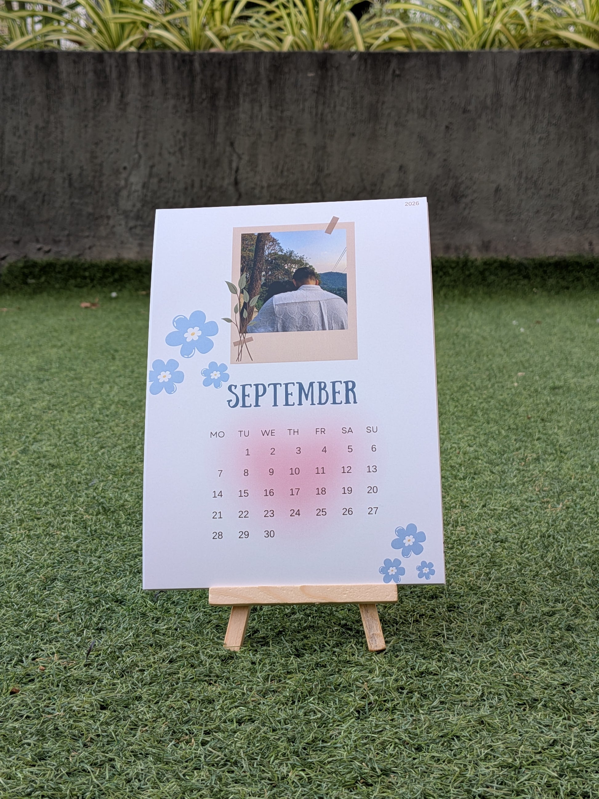 Couple Personalised Calendar 2026