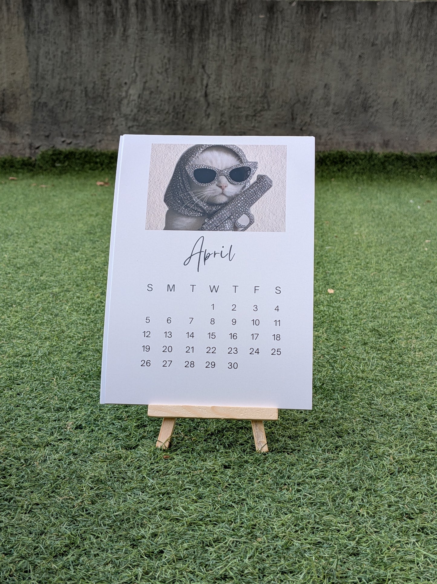 Funny Cat Meme Calendar 2026