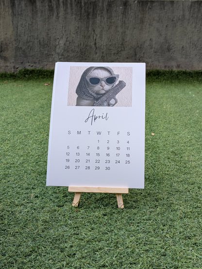 Funny Cat Meme Calendar 2026