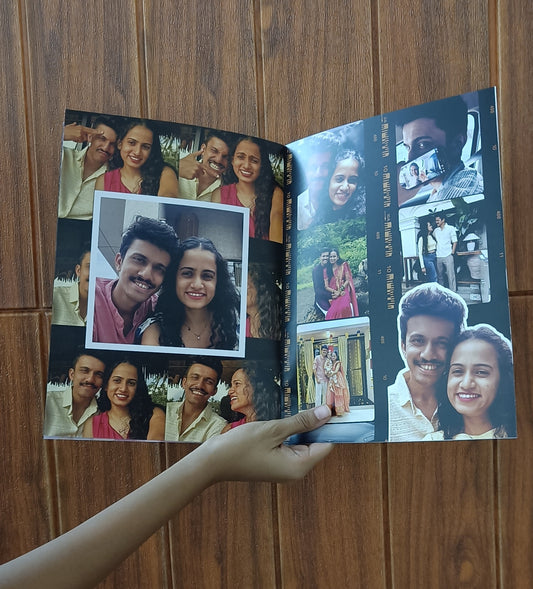 Timeless Us is a personalised anniversary magazine featuring your love story, photos and messages. A unique keepsake anniversary gift.