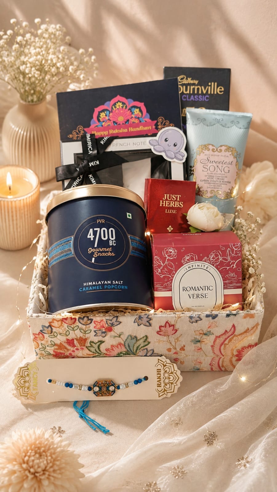 Bonded in Love – Luxury Rakhi Hamper