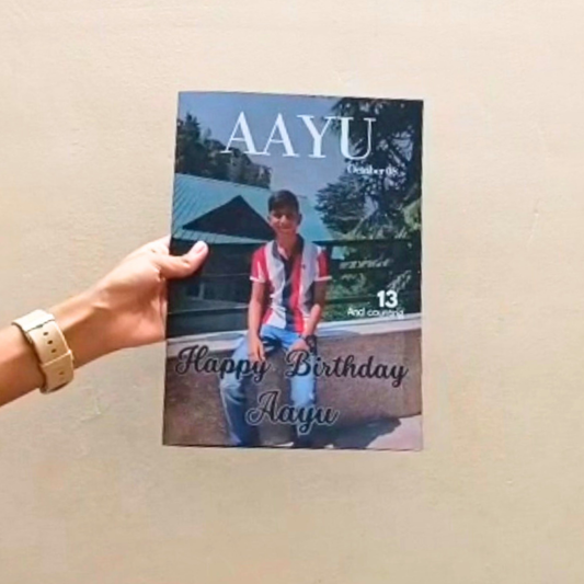 birthday magazine